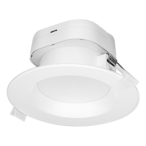 7W LED Direct Wire Downlight 4-Inch 3000K 120V Dimmable by Satco Lighting