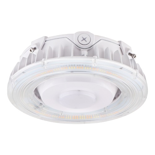 40W LED white Round Canopy Light With Selectable CCT 150Deg by Satco Lighting