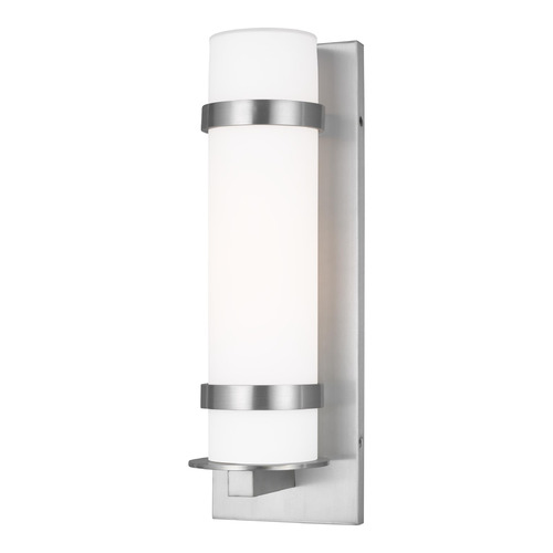 Alban 18-Inch Satin Aluminum LED Outdoor Wall Light by Generation Lighting