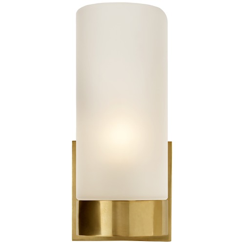 Visual Comfort Signature Collection Barbara Barry Urbane Sconce in Soft Brass by Visual Comfort Signature BBL2090SBFG