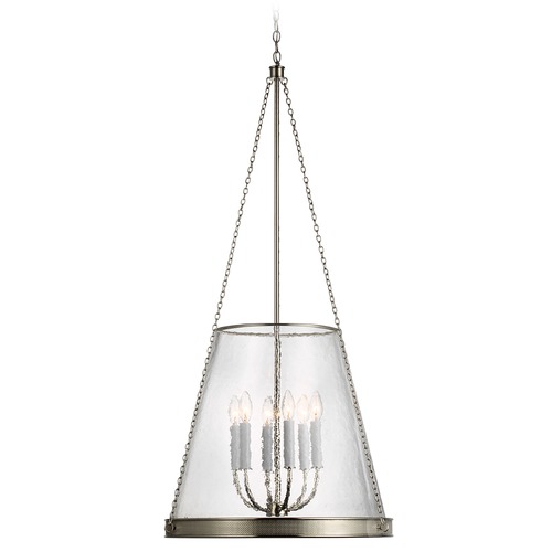 Visual Comfort Signature Collection Marie Flanigan Reese 23-Inch Pendant in Nickel by Visual Comfort Signature S5183PNCG