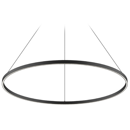 Kuzco Lighting Cerchio Black LED Pendant by Kuzco Lighting PD87748-BK