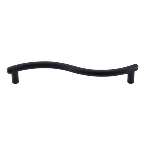 Top Knobs Hardware Modern Cabinet Pull in Flat Black Finish M508