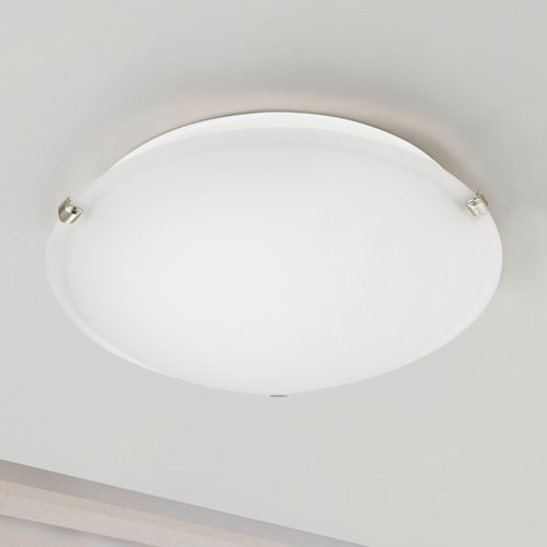 Design Classics Lighting LED Low Profile 16-Inch Flush Ceiling Light Title 24 2106 2016-90-FR T16