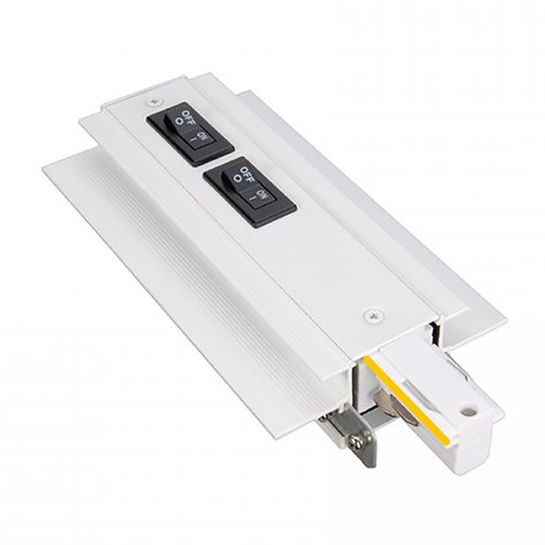 Wac Lighting W Track White LED Rail, Cable, Track Accessory