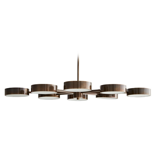 Linus Starburst Chandelier in Heritage Brass by Arteriors Home