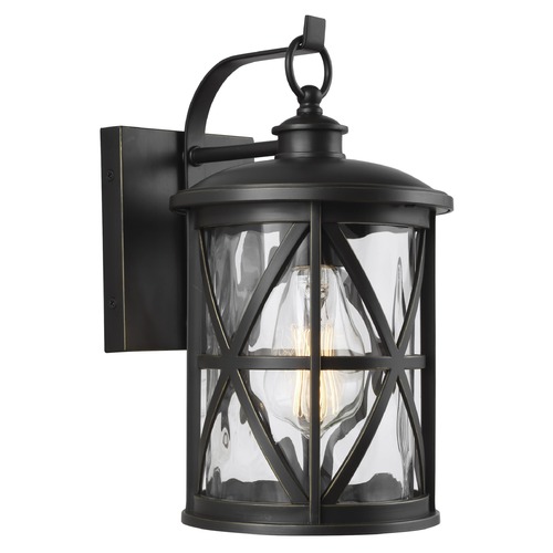 Millbrooke Antique Bronze Outdoor Wall Light by Generation Lighting