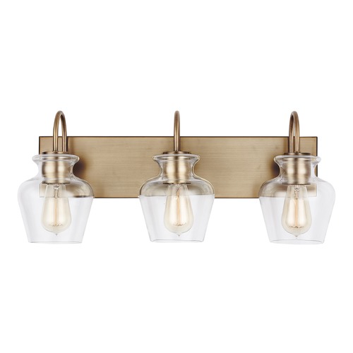 Capital Lighting Danes 24.5-Inch Vanity Light in Aged Brass by Capital Lighting 138131AD-490