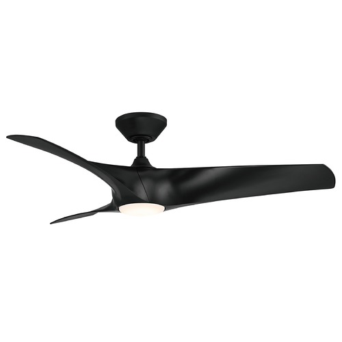 Zephyr 52-Inch LED Outdoor Fan in Matte Black 3000K by Modern Forms