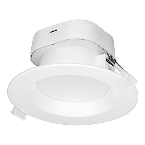 7W LED Direct Wire Downlight 4-Inch 4000K 120V Dimmable by Satco Lighting