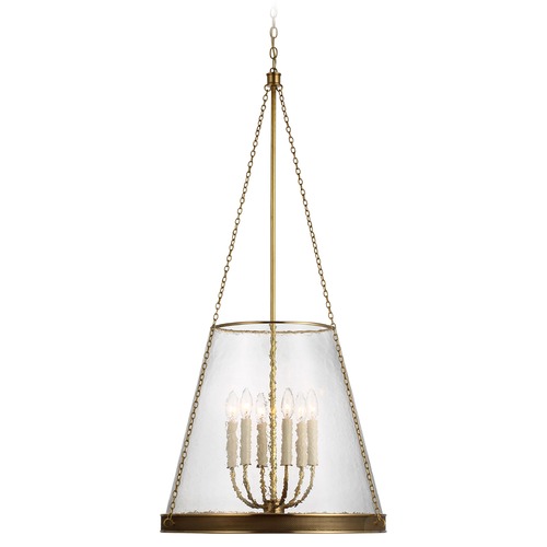Visual Comfort Signature Collection Marie Flanigan Reese 23-Inch Pendant in Soft Brass by Visual Comfort Signature S5183SBCG