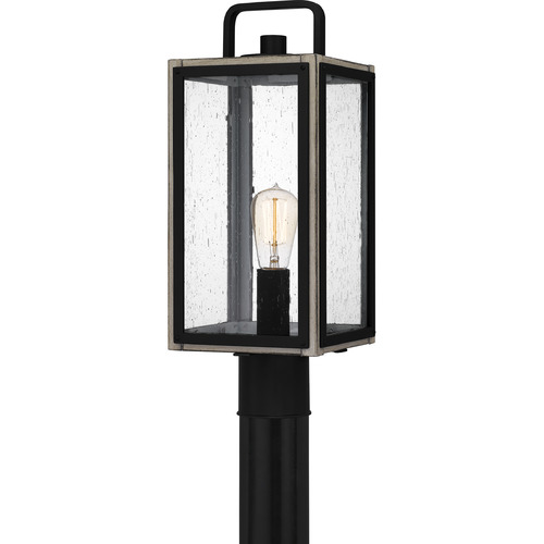 Quoizel Lighting Bramshaw Post Light in Matte Black by Quoizel Lighting BRAM9007MBK