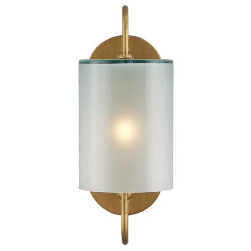 Currey and Company Glacier Brass Sconce