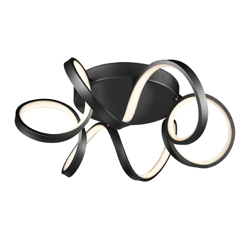 Kuzco Lighting Synergy Black LED Flushmount Light