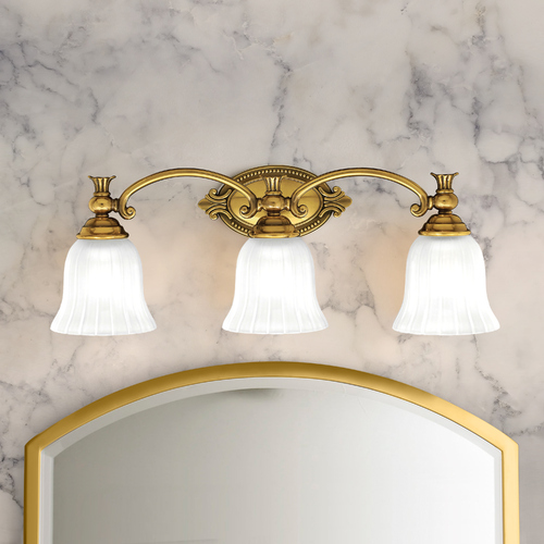 Hinkley Francoise 25.25-Inch Bath Light in Burnished Brass by Hinkley Lighting 5583BB