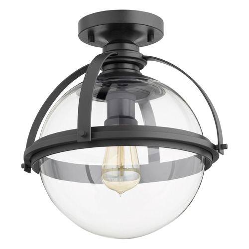 Noir Semi-Flush Mount by Quorum Lighting