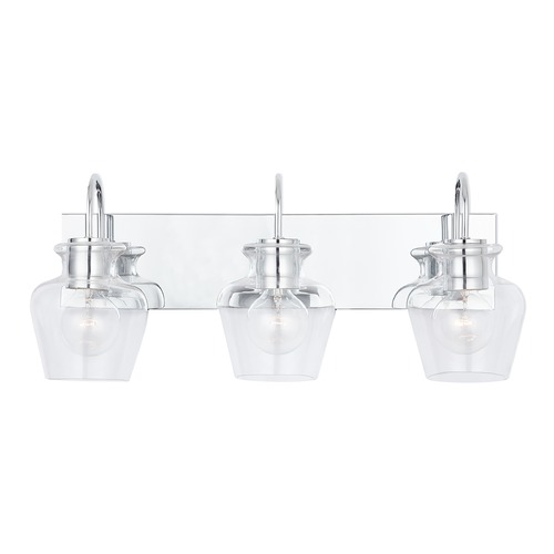 Capital Lighting Danes 24.50-Inch Vanity Light in Chrome by Capital Lighting 138131CH-490