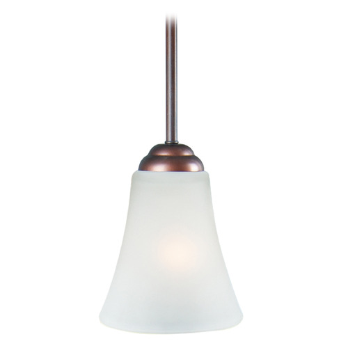 Maxim Lighting Vital Oil Rubbed Bronze Mini-Pendant Light with Bell Shade