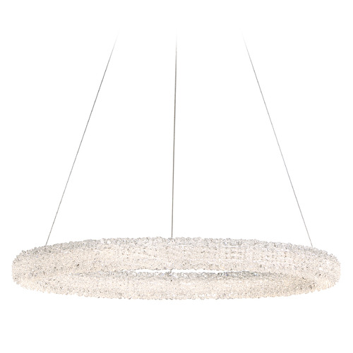 Sassi 27-Inch LED Chandelier in Chrome by Eurofase Lighting