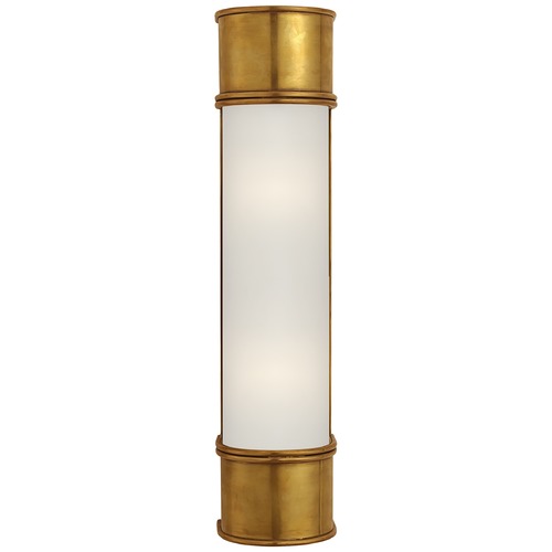 Visual Comfort Signature Collection E.F. Chapman Oxford 18-Inch Bath Light in Brass by Visual Comfort Signature CHD1552ABFG