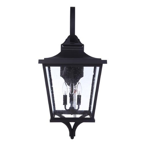 Craftmade Lighting Tillman Textured Black Outdoor Wall Light by Craftmade Lighting ZA2934-TB