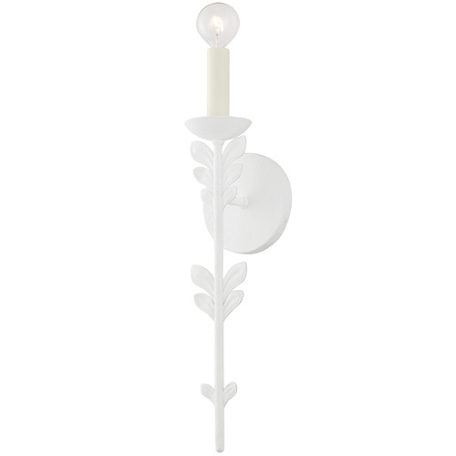 Troy Lighting Florian Gesso White LED Sconce