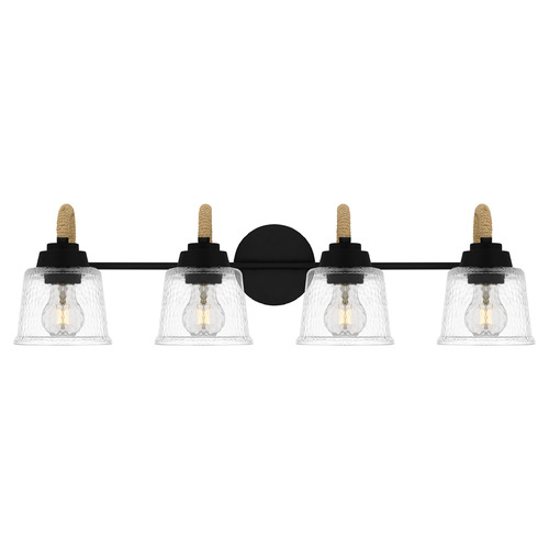Quoizel Lighting Seabreeze Matte Black Bathroom Light