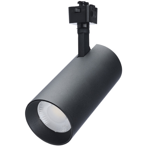 Nuvo Lighting Matte Black LED Track Light Head