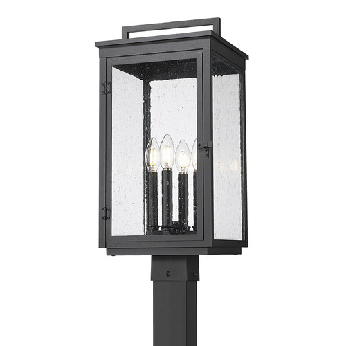 Z-Lite Z-Lite Hartwell Sand Black Post Light 5019PHBS-536P-BK