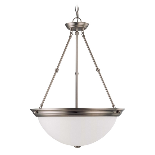 20-Inch Brushed Nickel Pendant by Nuvo Lighting