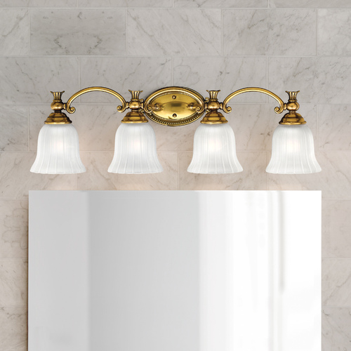 Francoise 31-Inch Bath Light in Burnished Brass by Hinkley Lighting