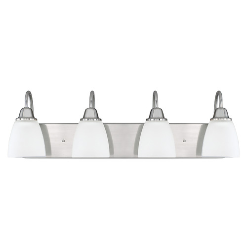Trenton 30-Inch Bath Light in Brushed Nickel by HomePlace Lighting