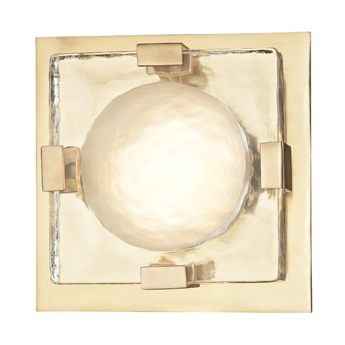 Bourne Aged Brass LED Sconce by Hudson Valley Lighting