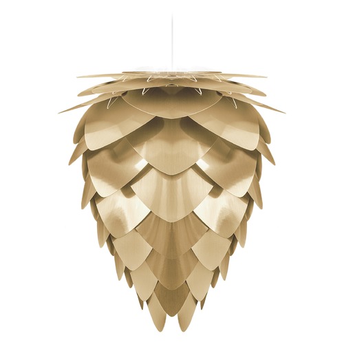 UMAGE UMAGE White Plug-In Swag Pendant Light with Abstract Shade 2095_4009