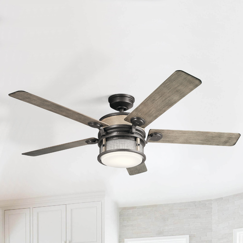 Kichler Lighting Ahrendale 60-Inch Fan in Anvil Iron by Kichler Lighting 310170AVI