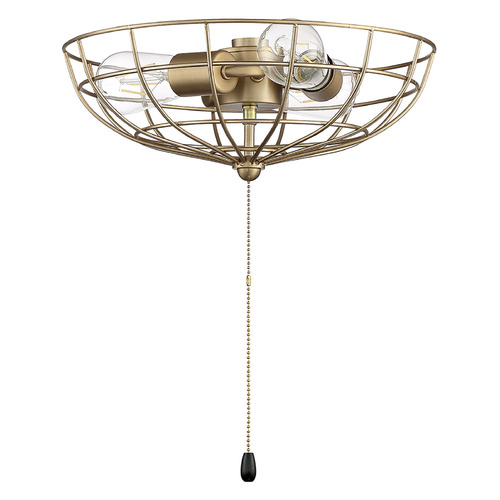 Bowl Light Kit in Satin Brass LED by Craftmade Lighting