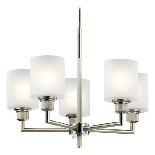 Kichler Lighting Lynn Haven 22-Inch Brushed Nickel Chandelier by Kichler Lighting 52283NI