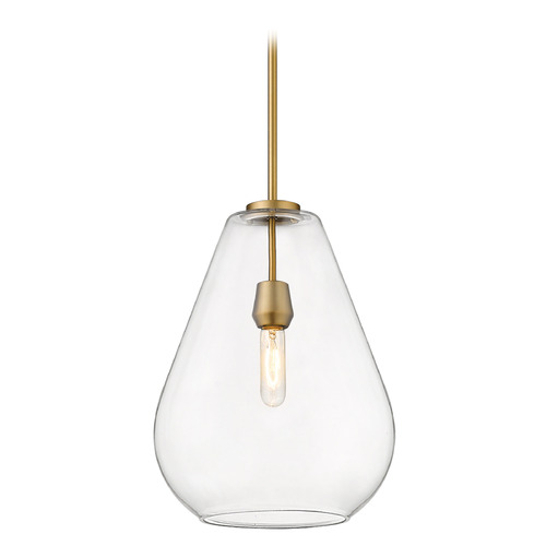 Z-Lite Ayra Olde Brass Pendant by Z-Lite 488P12-OBR