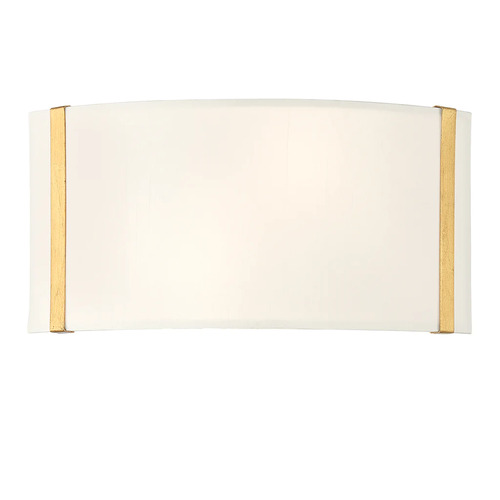 Fulton 2-Light Wall Sconce in Antique Gold by Crystorama Lighting