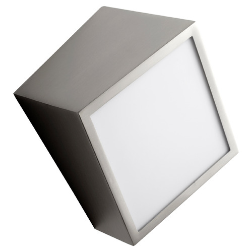 Zeta LED Wall Sconce in Satin Nickel by Oxygen Lighting