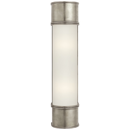 E.F. Chapman Oxford 18-Inch Bath Light in Nickel by Visual Comfort Signature