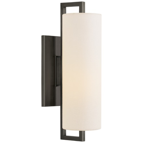 Visual Comfort Signature Collection Ian K. Fowler Bowen Medium Sconce in Bronze by Visual Comfort Signature S2520BZL