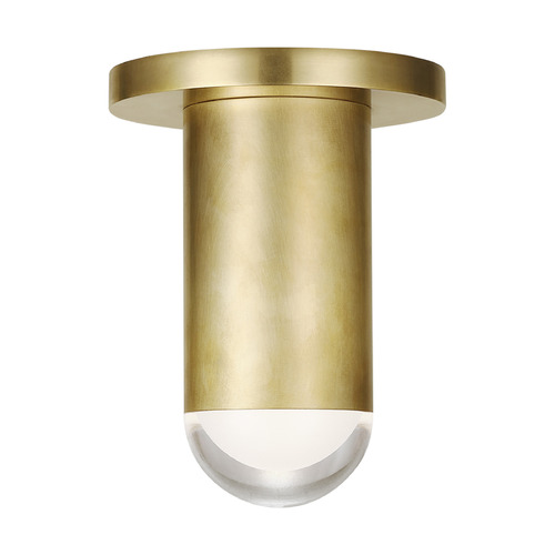 Visual Comfort Modern Collection Kelly Wearstler Ebell LED Flush Mount in Brass by Visual Comfort Modern 700FMEBL6NB-LED927