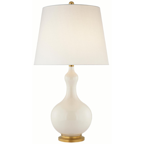 Visual Comfort Signature Collection Visual Comfort Signature Collection Addison Ivory Table Lamp with Empire Shade CS3602IVO-L