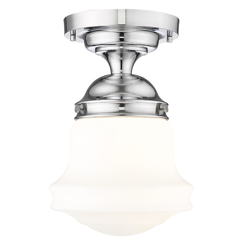 Z-Lite Vaughn Chrome Semi-Flushmount Light
