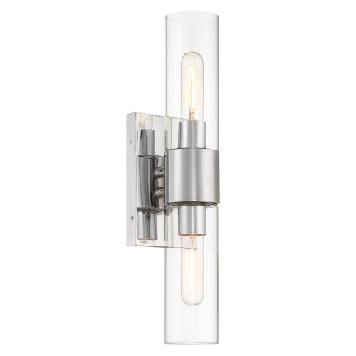 Designers Fountain Anton Chrome Vertical Bathroom Light
