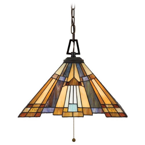 Inglenook Pendant in Valiant Bronze by Quoizel Lighting