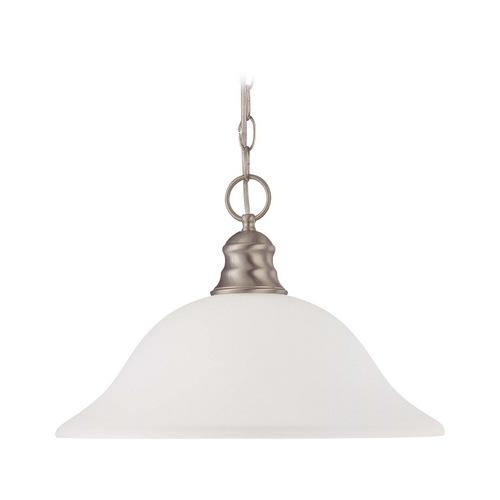 Pendant in Brushed Nickel by Nuvo Lighting
