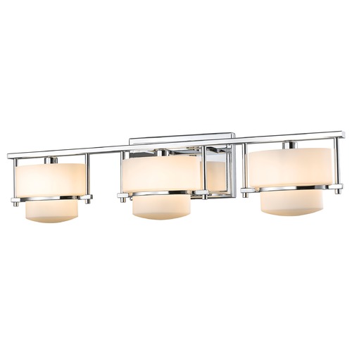 Z-Lite Porter Chrome Bathroom Light by Z-Lite 3030-3V-CH