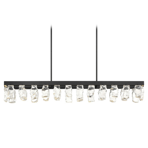 George Kovacs Arctic Glacier Coal LED Island Light